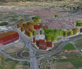 Estudio de Islas de Calor mediante modelos 3D de alta precisión.